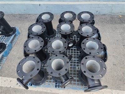 Ductile iron All Socket/Flange Tee