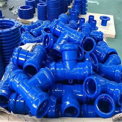 Ductile iron All Socket/Flange Tee