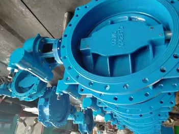 Двухфланцевый концентрический клапан-бабочка