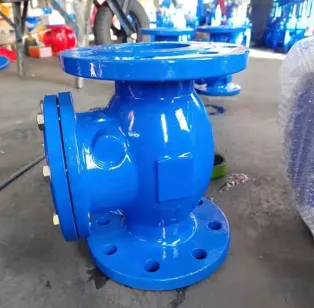Поворотный обратный клапан из ковкого чугуна